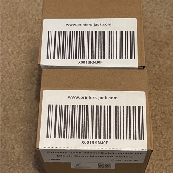2 Sublimation Ink Set - Black, Magenta, Cyan, Yellow New in Original Packaging - Picture 7 of 7